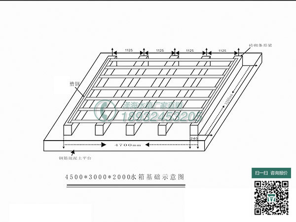戰(zhàn)時(shí)人防水箱基礎(chǔ)做法