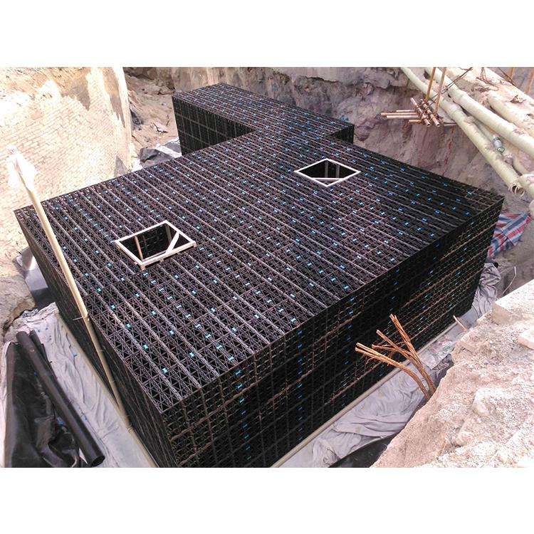pp雨水收集、蓄水模塊工藝流程及工作原理