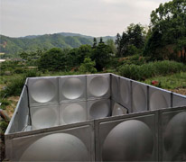 方形不銹鋼生活水箱施工現(xiàn)場(chǎng)